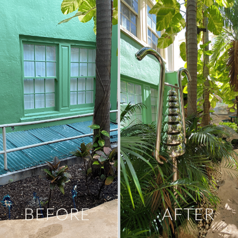 Palm Beach Children’s Hospital, DinoSOAR garden preview 2